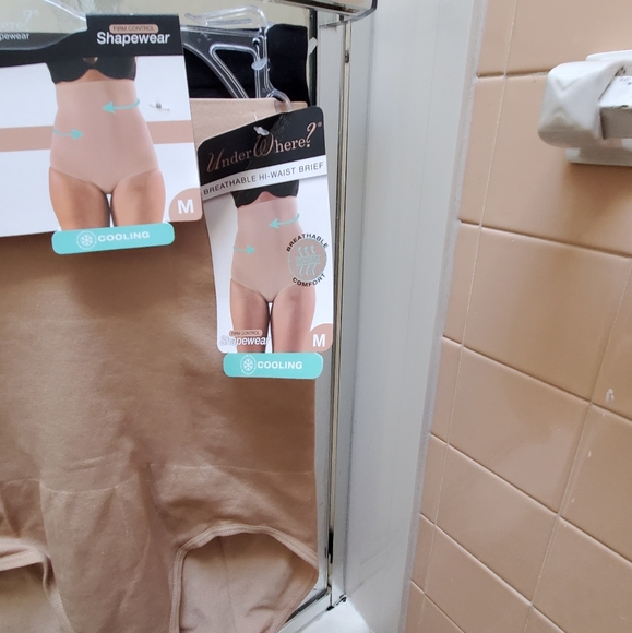 NWT UnderWhere 2Pk Breathable Hi-Waist Brief; Firm Control. Medium Sz. $35. - Picture 5 of 9